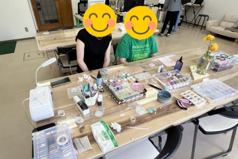 レジン制作体験